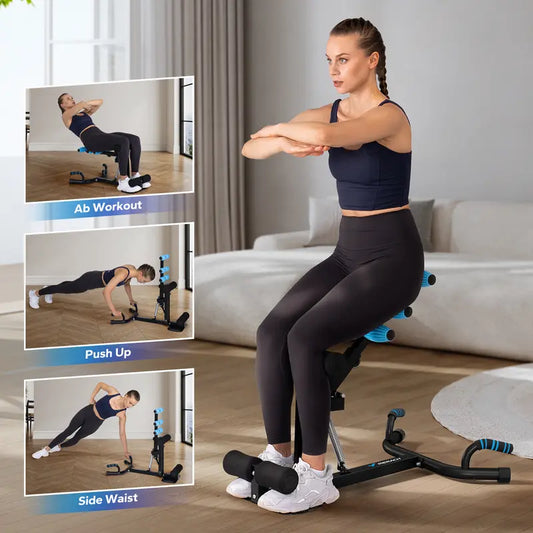 Merach Adjustable Squat Trainer: Home Glute & Abs Gear